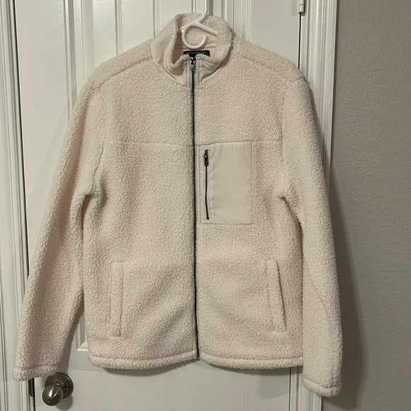 Other - Banana Republic Zip Up Sherpa Jacket